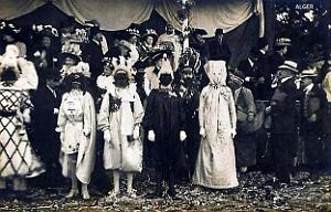 ALGER - BATAILLE DE FLEURS3 - 1909